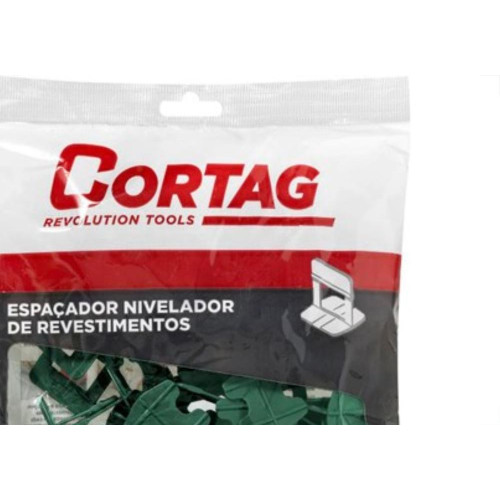 Espacador Nivelador Cortag Eco 2,0Mm Verde Com 50Pecas 61338