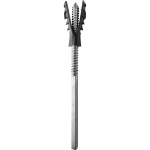 Suporte Prateleira Zamar Invisivel 07Cm Com Bucha  - Kit C/6 