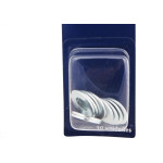 Cartela Arruela Lisa Zincada Brasfort  5/16'' Cartela Com 10 Pecas 7656