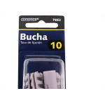Cartela Bucha Fixacao Brasfort 10 Cartela Com 05 Pecas 7662
