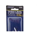 Cartela Bucha Fixacao Drywal Brasfort 04-16Mm+Parafuso Phillips Kit 4 Pecas 7678