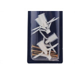 Cartela Bucha Fixacao Drywal Brasfort 15-23Mm+Parafuso Phillips Kit 4 Pecas 7676
