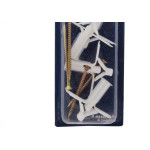 Cartela Bucha Fixacao Drywal Brasfort 24-32Mm+Parafuso Phillips Kit 4 Pecas 7677