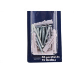 Cartela Parafuso Madeira Brasfort Com Bucha 05Mm Philips Cartela Com 10 Pecas 7679
