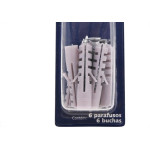 Cartela Parafuso Madeira Brasfort Com Bucha 08Mm Philips Cartela Com 6 Pecas 7681