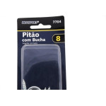 Cartela Pitao Brasfort Com Bucha 08 Cartela Com 4 Pecas 7704
