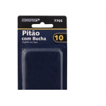 Cartela Pitao Brasfort Com Bucha 10 Cartela Com 2 Pecas 7705