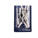 Cartela Rebite Brasfort Aluminio Repuxo 412 Cartela Com 10 Pecas 7718