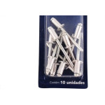 Cartela Rebite Brasfort Aluminio Repuxo 510 Cartela Com 10 Pecas 7719