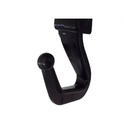 Cabide De Pressao Daivak Plastico Preto 664 - Kit C/12 
