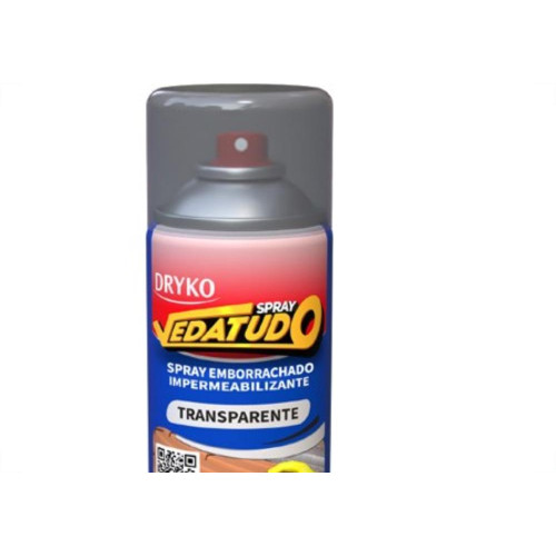 Borracha Liquida Impermeabilizante Spray Dryko Tranparente 400Ml Sprayimp Transp