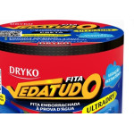Super Fita Veda Tudo Dryko Preta 100Mm X 1,5M Ultradry