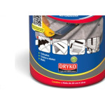 Fita Veda Tudo Dryko 20Cm X 10M Cinza Telha