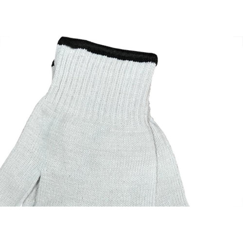 Luva Malha Brasfort Branca Trico Lisa 7973