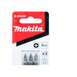Ponteira Makita Bits Phillips Ph2 X 50Mm Com 3 Pecas B-25220