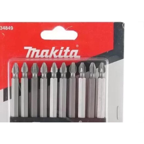 Ponteira Makita Bits Phillips Ph2 X110Mm Com 10 Pecas D-34849