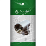 Tee Zamac Garden 3/4'' Rosca Rosca Cromado 10174Cre