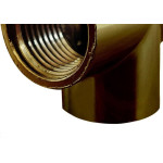 Tee Zamac Garden 3/4'' Rosca Rosca Amarelo 10174E