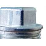 Plug Zamac Cromado 1/2'' Rosca Rosca Macho Cromado 10638Cre