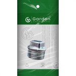 Plug Zamac Cromado 3/4'' Rosca Rosca Macho Cromado 10639Cre