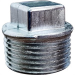 Plug Zamac Cromado 3/4'' Rosca Rosca Macho Cromado 10639Cre