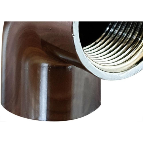 Cotovelo Zamac Garden 90X3/4'' Rosca Rosca Cromado 10894Cre
