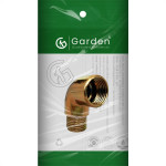 Cotovelo Zamac Garden 1/2'' Macho Femea Amarelo 10897E