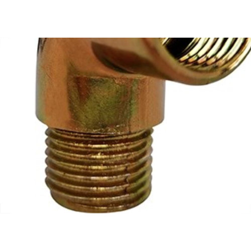 Cotovelo Zamac Garden 1/2'' Macho Femea Amarelo 10897E