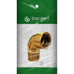 Cotovelo Zamac Garden 3/4'' Macho Femea Amarelo 10898E