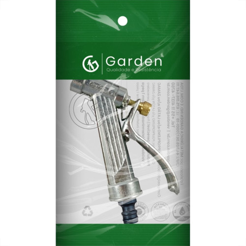 Esguicho jardim Garden 1/2'' Tradicional Com Pino Para Engate Rapido 11715Tg