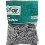Bucha Fixacao Sforplast Nylon 08 Saco 500 Pecas 16