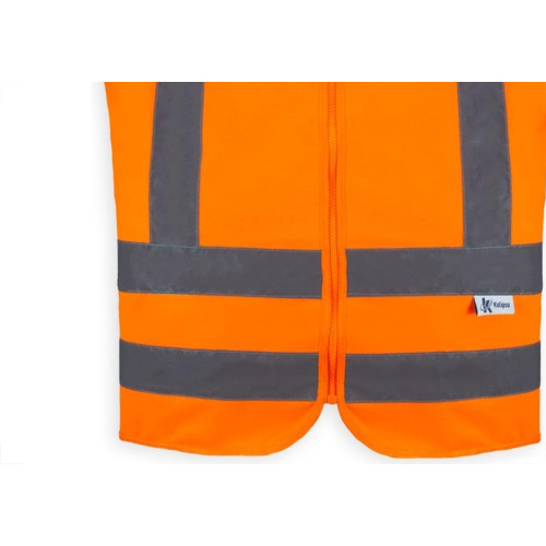 Colete Sem Bolso Kalipso Laranja Xg 