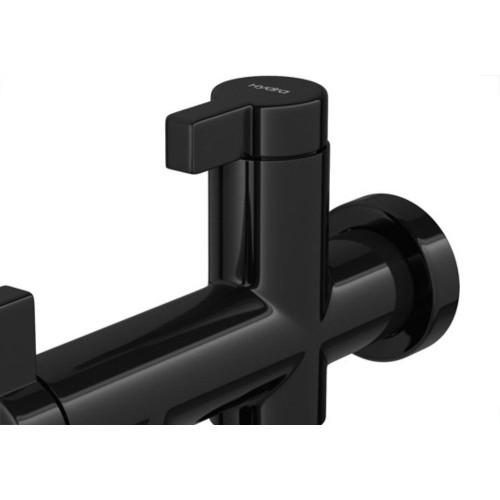 Torneira Abs Hydraplus Maquina/Tanque 1/4V Preta 1155.Pthpl
