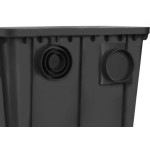 Caixa Gordura Roma 330Mm Com Tampa Preta 52 Litros 6090 8