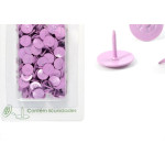Percevejo Thomsen Rosa Cartela Com 50 Pecas Pc-025