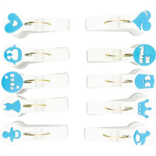 Prendedor De Roupa Prendmania Multiuso 10 Pecas Branco Pr10