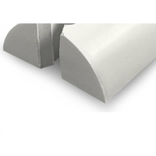Calco Para Telha Lux Onda Baixa 3 Furos Branco Com 25 Pecas 8263