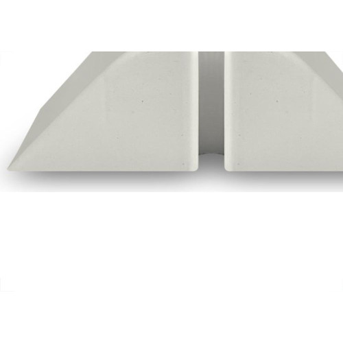 Calco Para Telha Lux Onda Alta 2 Furos Branco Com 25 Pecas 8262