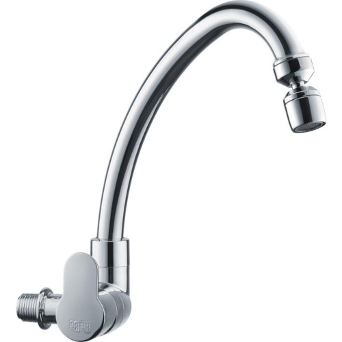 Torneira Abs Bica Movel Parede Herc Tivoli Alavanca Com Arejador Articulavel Cromada Pastilha Ceramica 525