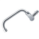 Torneira Abs Bica Movel Parede Herc Tivoli Alavanca Horizontal Cromada 526