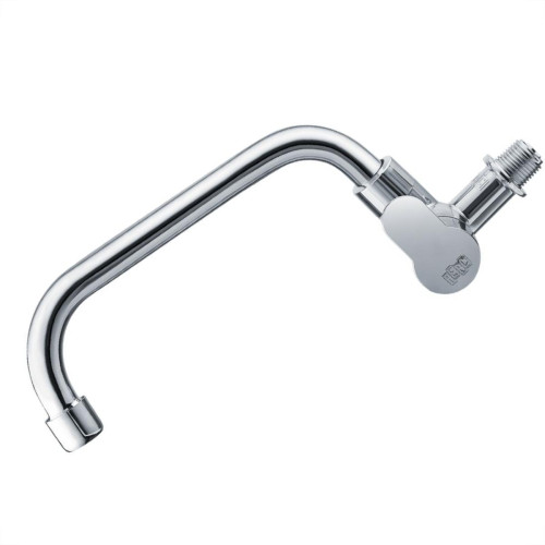 Torneira Abs Bica Movel Parede Herc Tivoli Alavanca Horizontal Cromada 526