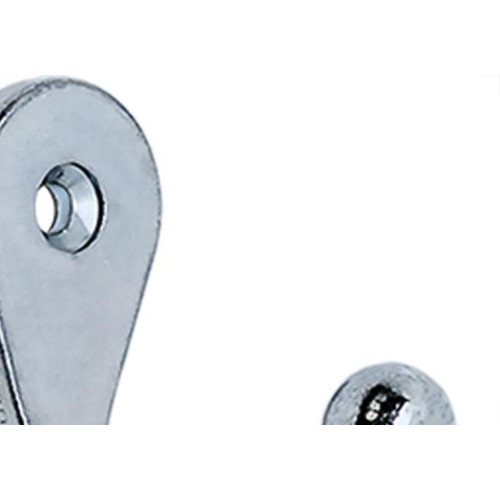 Cabide Silvana Zincado Simples Pequeno 99215 - Kit C/20 