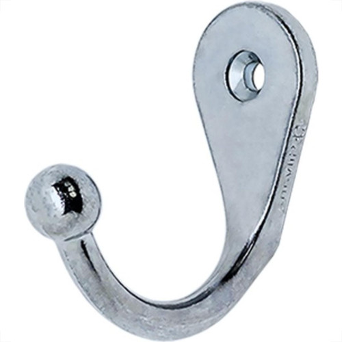 Cabide Silvana Zincado Simples Grande 99222 - Kit C/20 