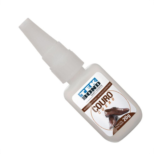 Cola Instantanea Tekbond Antientupimento 20G Couro 
