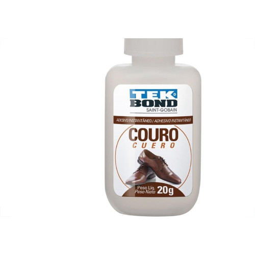 Cola Instantanea Tekbond Antientupimento 20G Couro 