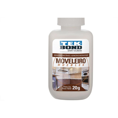 Cola Instantanea Tekbond Antientupimento Moveleiro 20G 