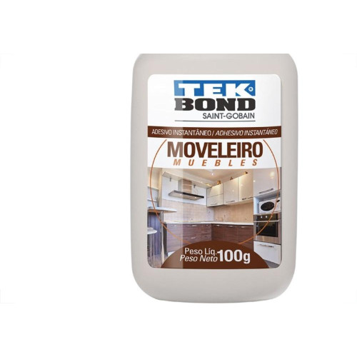 Cola Instantanea Tekbond Antientupimento Moveleiro 100G 