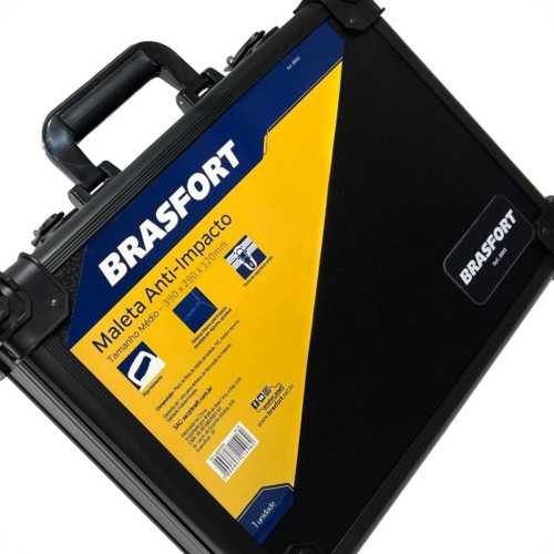 Maleta Ant-Impacto Brasfort Media 390X290X120Mm 8993