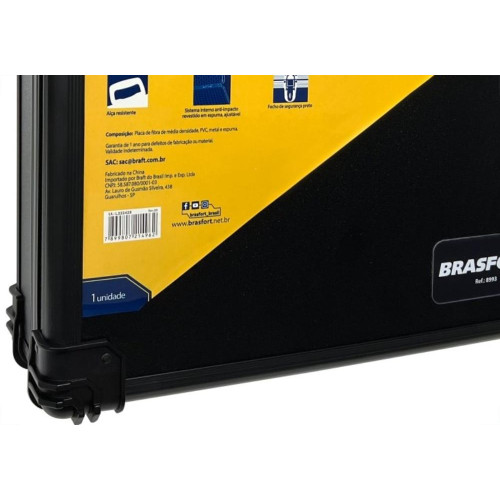 Maleta Ant-Impacto Brasfort Media 390X290X120Mm 8993