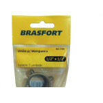 Cartela Uniao Plastica Brasfort 1/2 X 1/2 Para Torneira Com 1 Peca 7990
